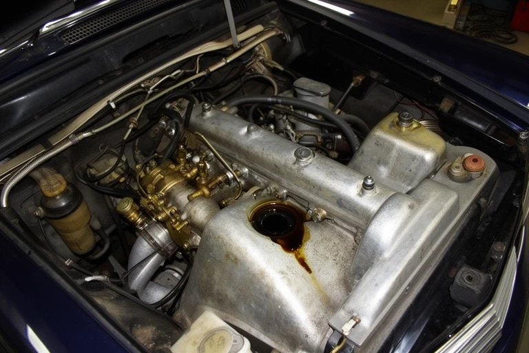 Odprt motorni prostor